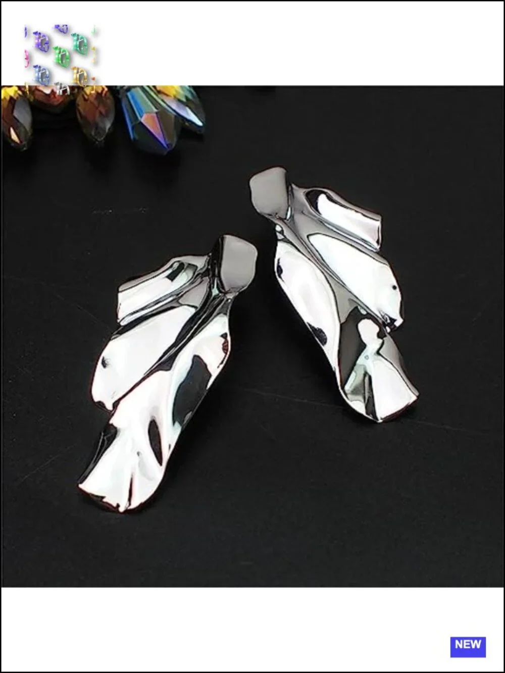 Geometric Metal Drop Dangle Earrings Hypoallergenic Fashion Jewelry